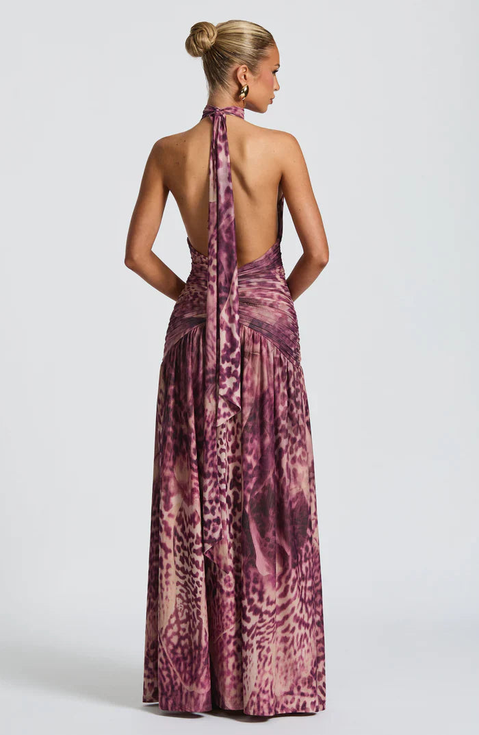 MELANIA MAXI DRESS - PURPLE