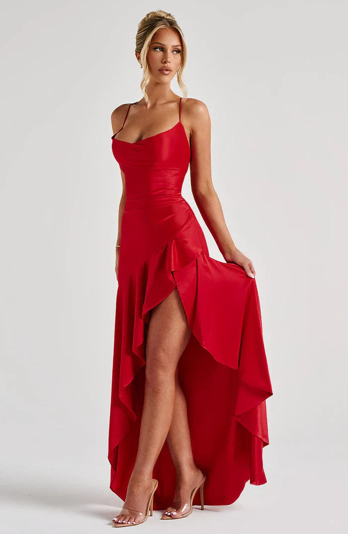 SAMIRA MAXI DRESS - RED