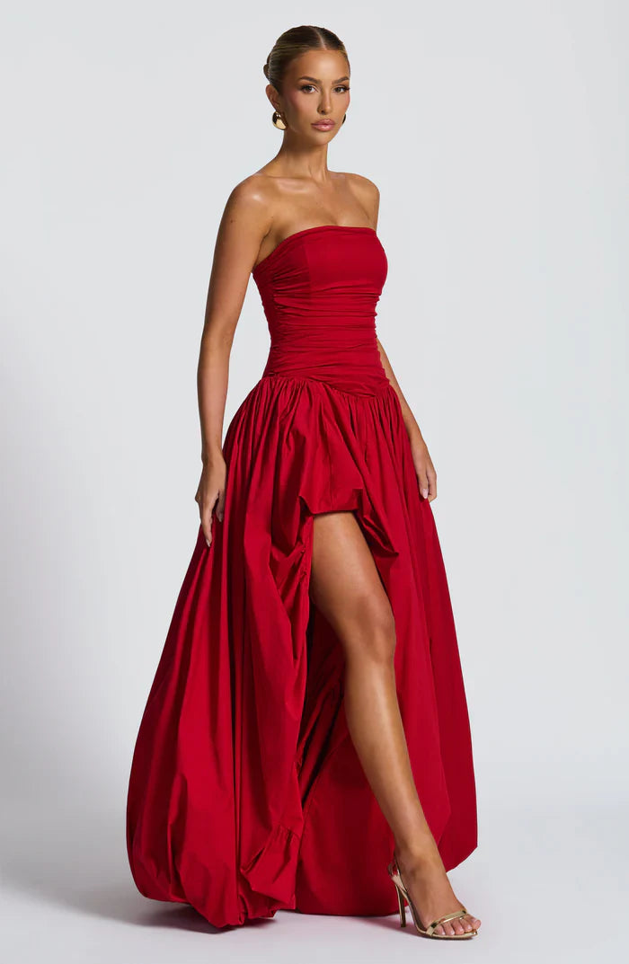 JILIAN MAXI DRESS - RED