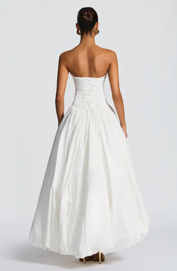 JILIAN MAXI DRESS - WHITE