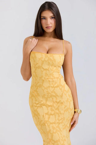 JUNIPER MAXI DRESS - YELLOW