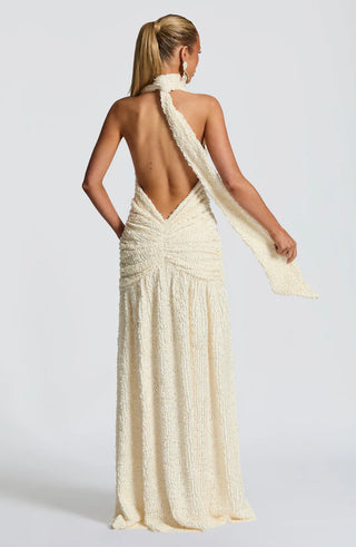 MINERVA MAXI DRESS - CREAM
