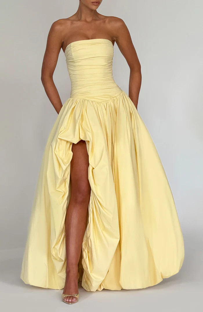 JILIAN MAXI DRESS - YELLOW