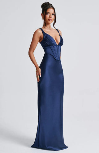 SHAE MAXI DRESS - NAVY