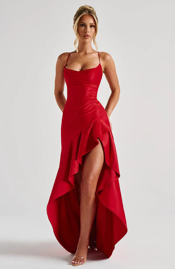 SAMIRA MAXI DRESS - RED