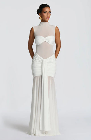 FAE MAXI DRESS - WHITE