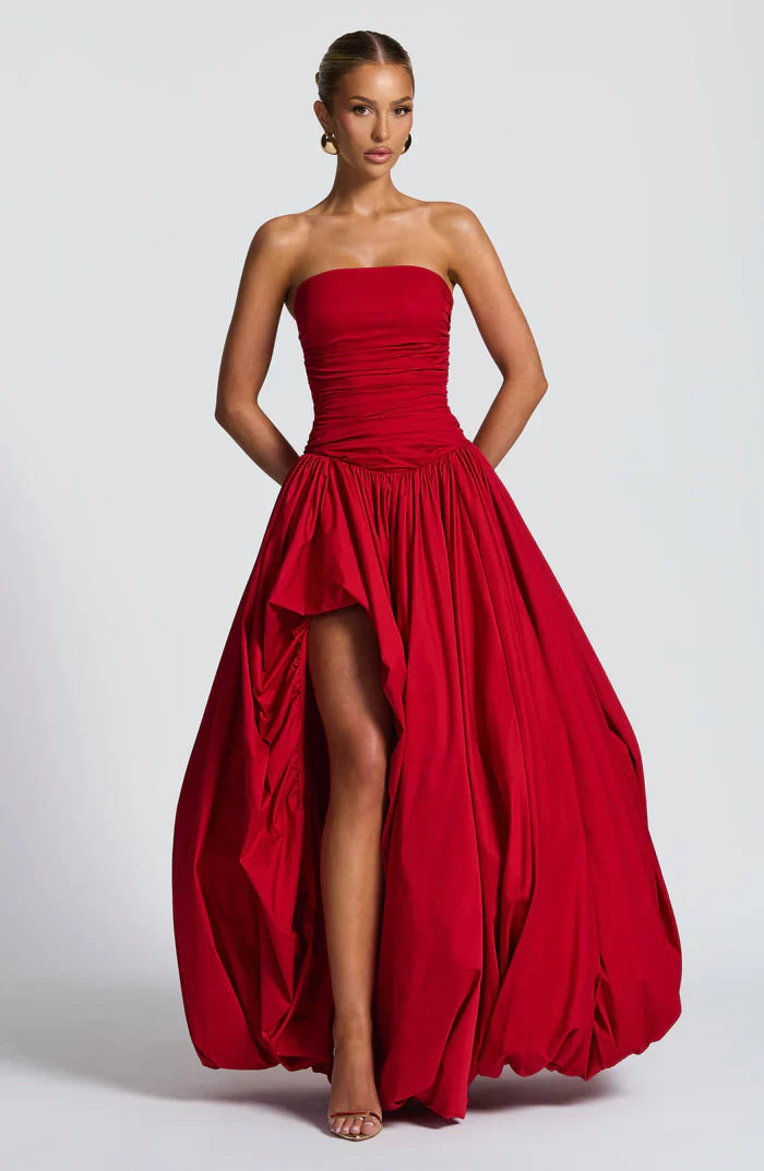 JILIAN MAXI DRESS - RED