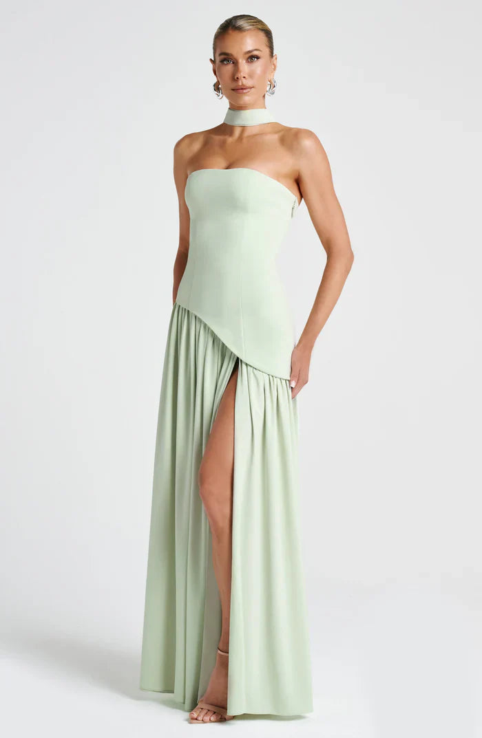 MALIYAH MAXI DRESS  - MINT