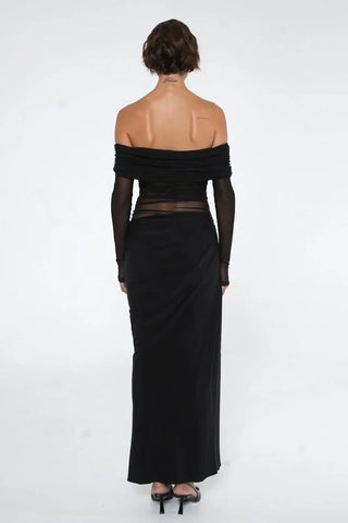 DEMI MAXI DRESS - BLACK
