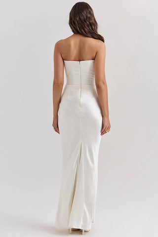 ROSALIND MAXI DRESS - WHITE