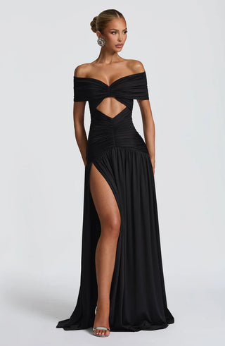 KATHRYN MAXI DRESS - BLACK