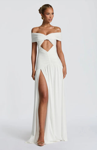 KATHRYN MAXI DRESS - WHITE