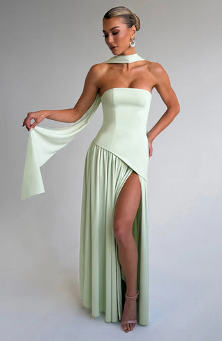 MALIYAH MAXI DRESS  - MINT