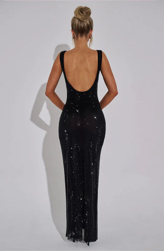 PETRA MAXI DRESS - BLACK