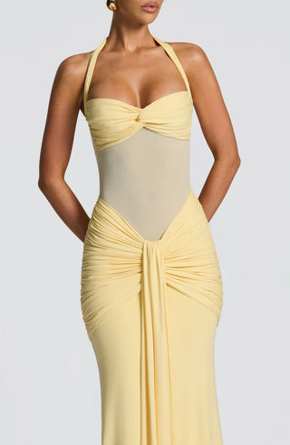 VIXEN MAXI DRESS - YELLOW