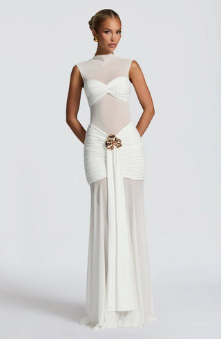 FAE MAXI DRESS - WHITE