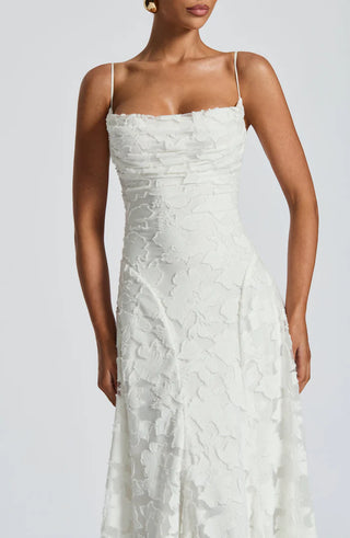 FRANCIS MAXI DRESS - WHITE
