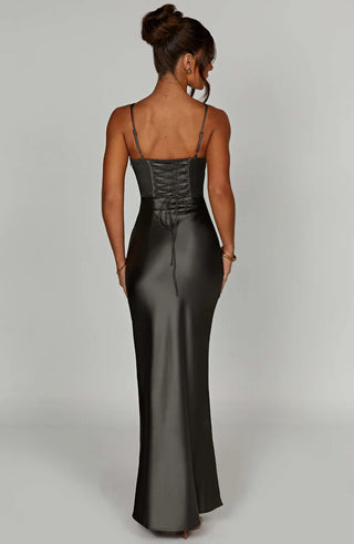 SHAE MAXI DRESS - GREY