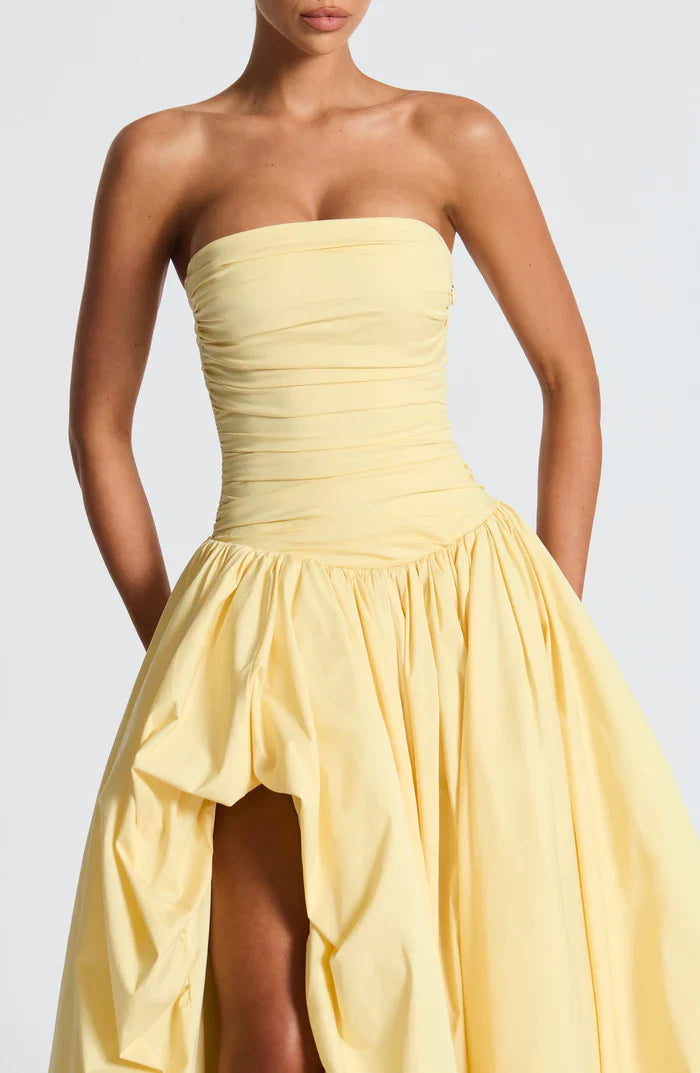 JILIAN MAXI DRESS - YELLOW