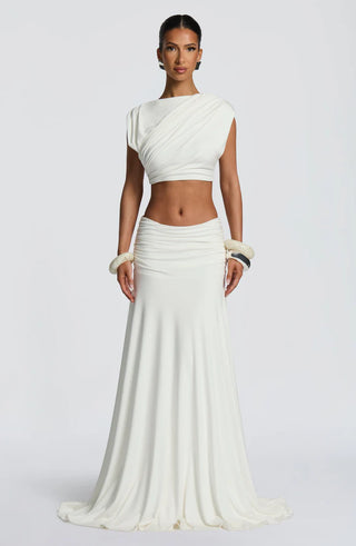PAIGE MAXI DRESS - WHITE