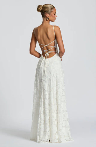 FRANCIS MAXI DRESS - WHITE