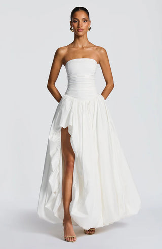 JILIAN MAXI DRESS - WHITE