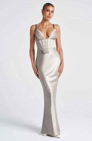 SHAE MAXI DRESS - SHELL