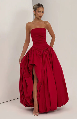JILIAN MAXI DRESS - RED