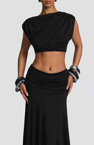 PAIGE MAXI DRESS - BLACK