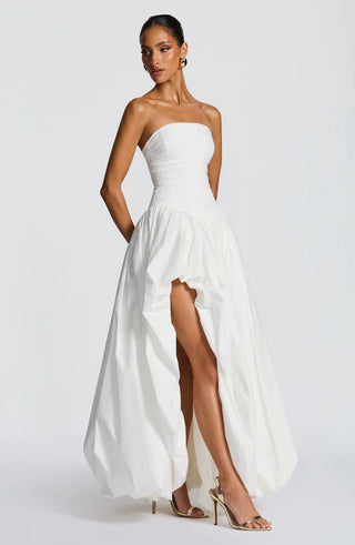 JILIAN MAXI DRESS - WHITE