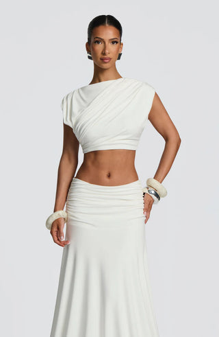PAIGE MAXI DRESS - WHITE