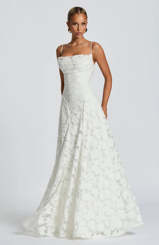 FRANCIS MAXI DRESS - WHITE