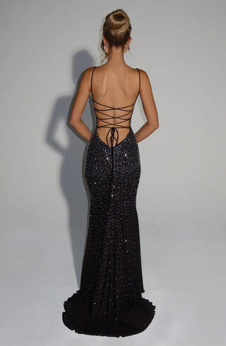 LORELEI MAXI DRESS - BLACK