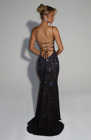 LORELEI MAXI DRESS - BLACK