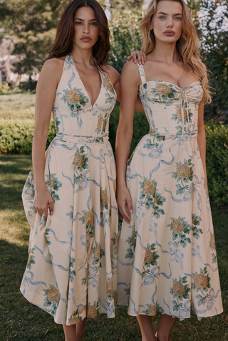AYLA VINTAGE MIDI DRESS