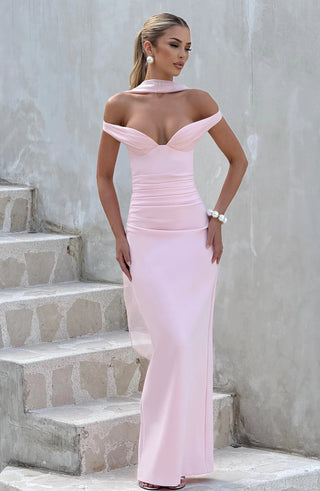 ABIGAIL MAXI DRESS - PINK
