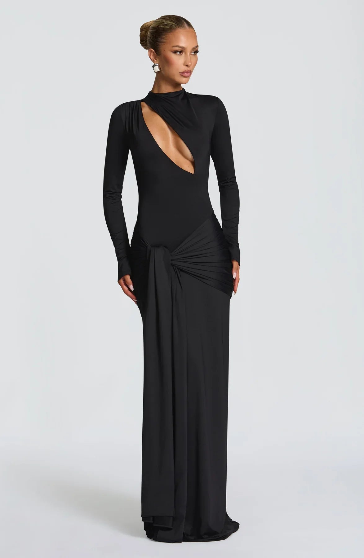 TAHNEE MAXI DRESS - BLACK