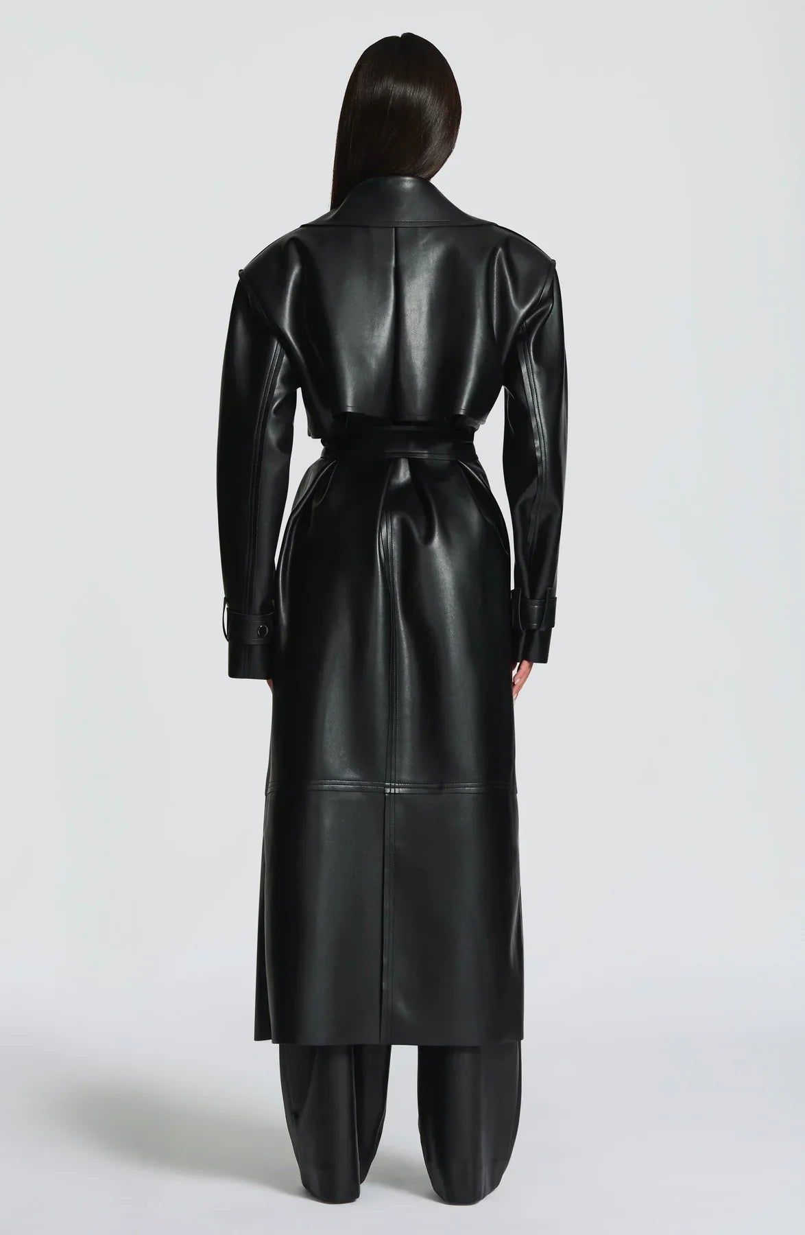 BRIDGET TRENCH COAT - BLACK