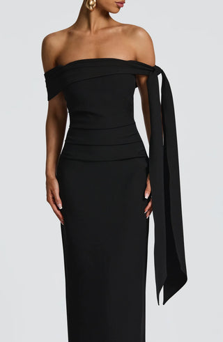 ADDIE MAXI DRESS - BLACK