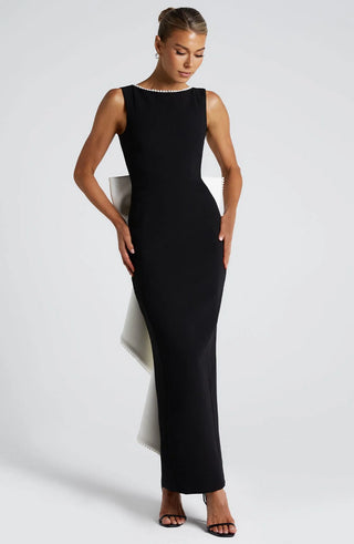 LANA MAXI DRESS - BLACK