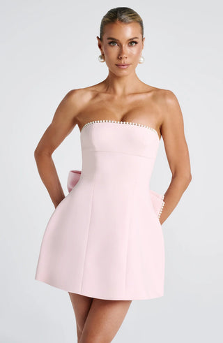 SUNI MINI DRESS - BLUSH