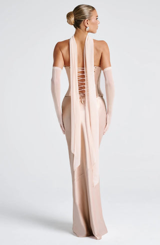BERNADETTE MAXI DRESS - BLUSH