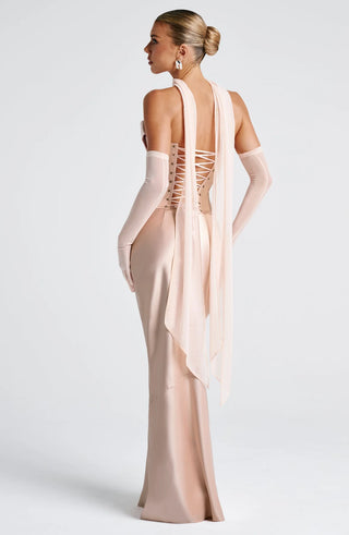 BERNADETTE MAXI DRESS - BLUSH