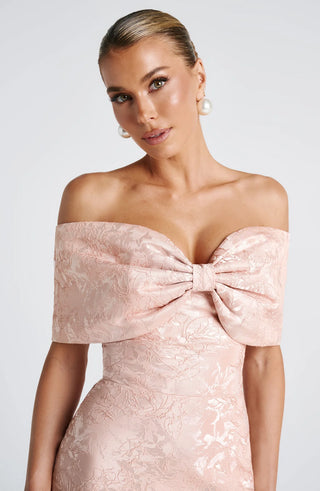 EMBERLY MAXI DRESS - BLUSH