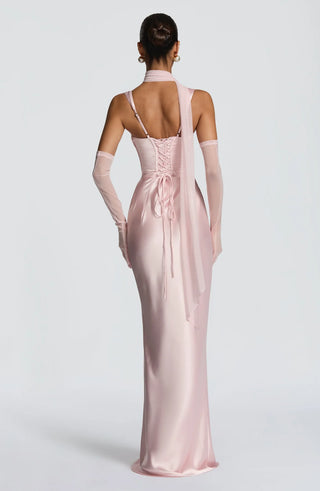 CALANTHE MAXI DRESS - BLUSH