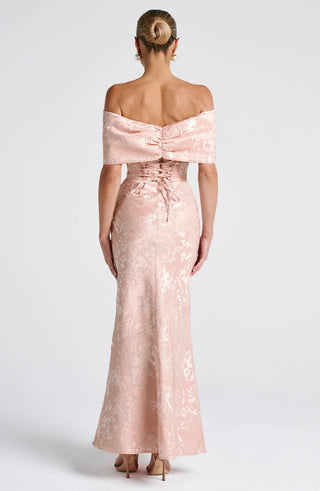 EMBERLY MAXI DRESS - BLUSH