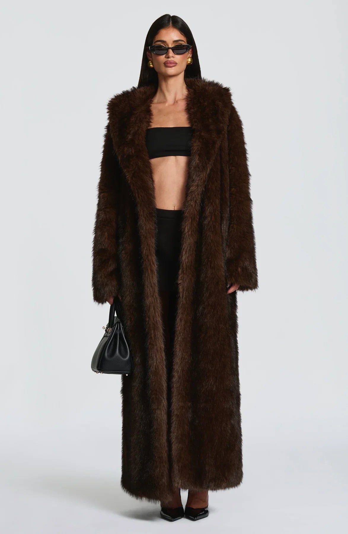 WILLOW COAT - CHOCOLATE