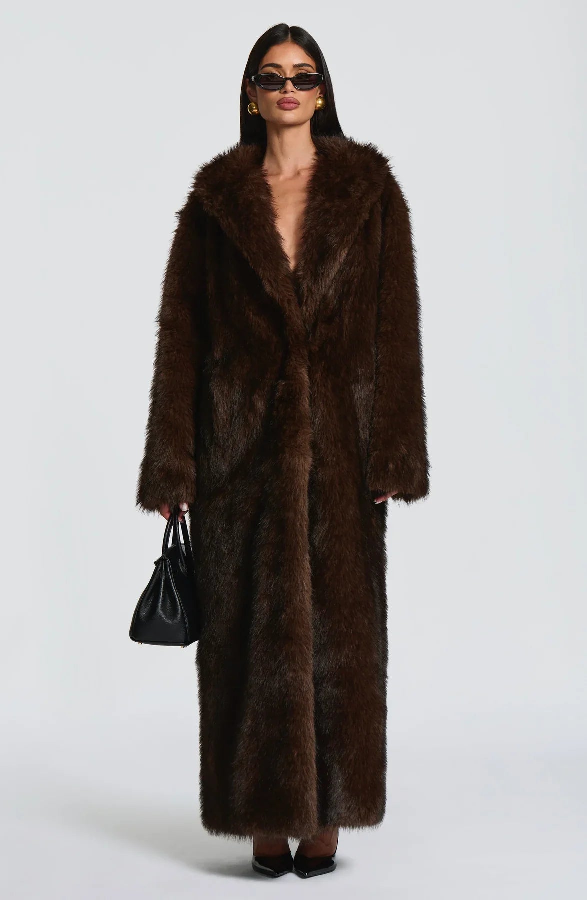 WILLOW COAT - CHOCOLATE