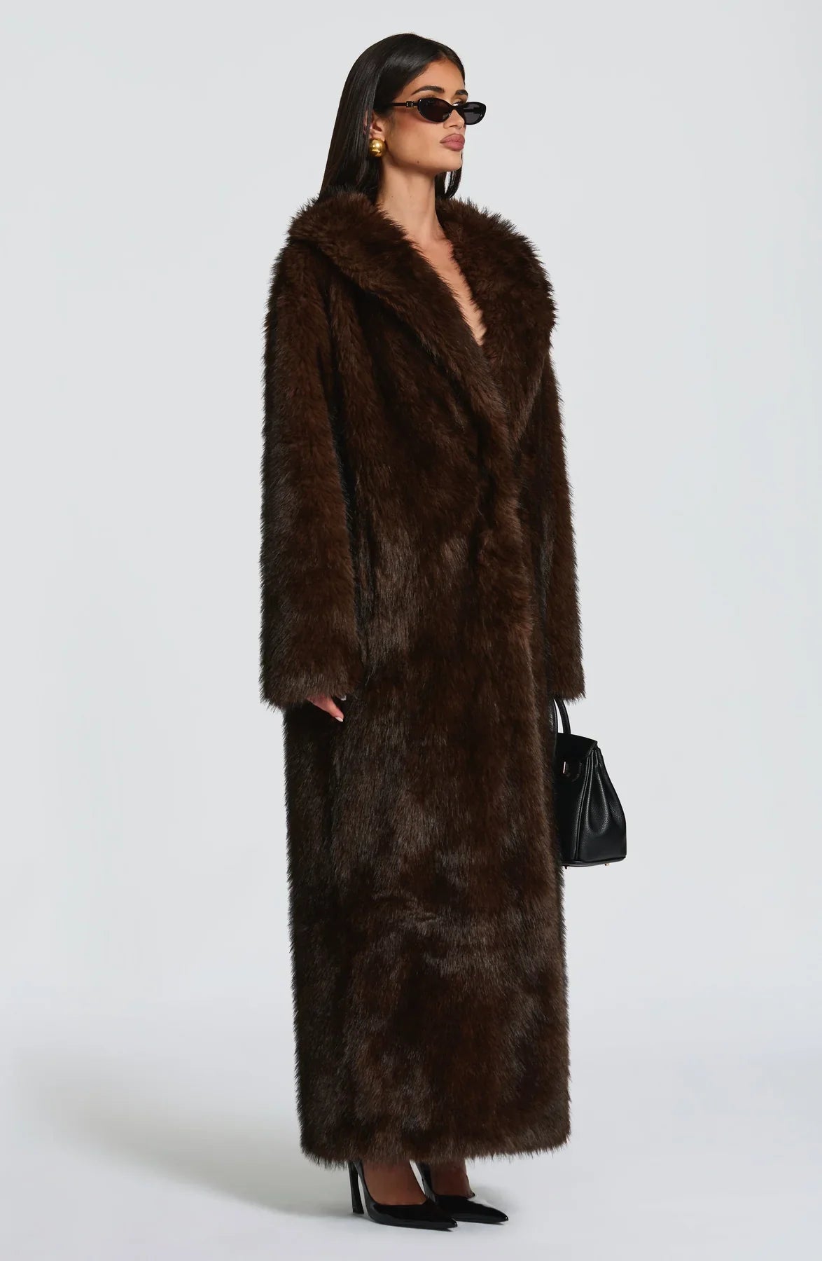 WILLOW COAT - CHOCOLATE