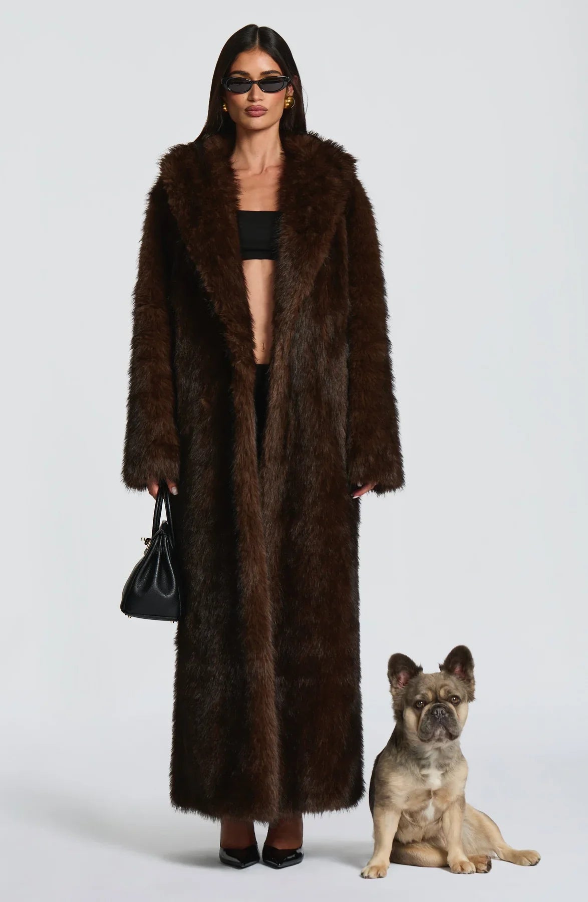 WILLOW COAT - CHOCOLATE